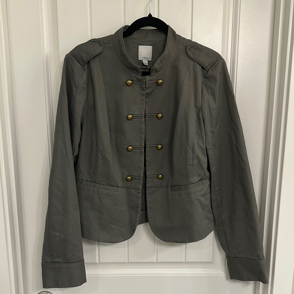 Military Style Grey Jacket